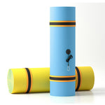 Load image into Gallery viewer, Floating Island For Lakes or Pools - 9 X 6 FEET (YELLOW/POWDER BLUE)
