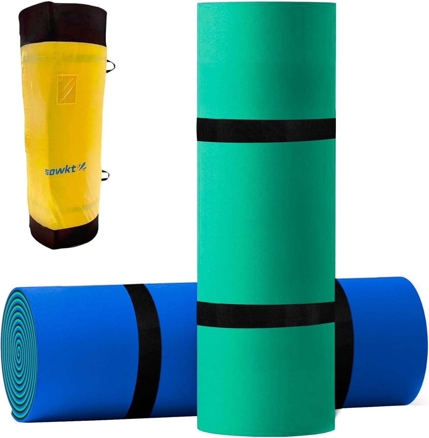 Premium Floating Mat for Lakes and Pools (8x4 ft) - Water Mat, Floating Dock, Floating Pads for Water - Lake Floats for Adults and Kids for Unlimited Fun!