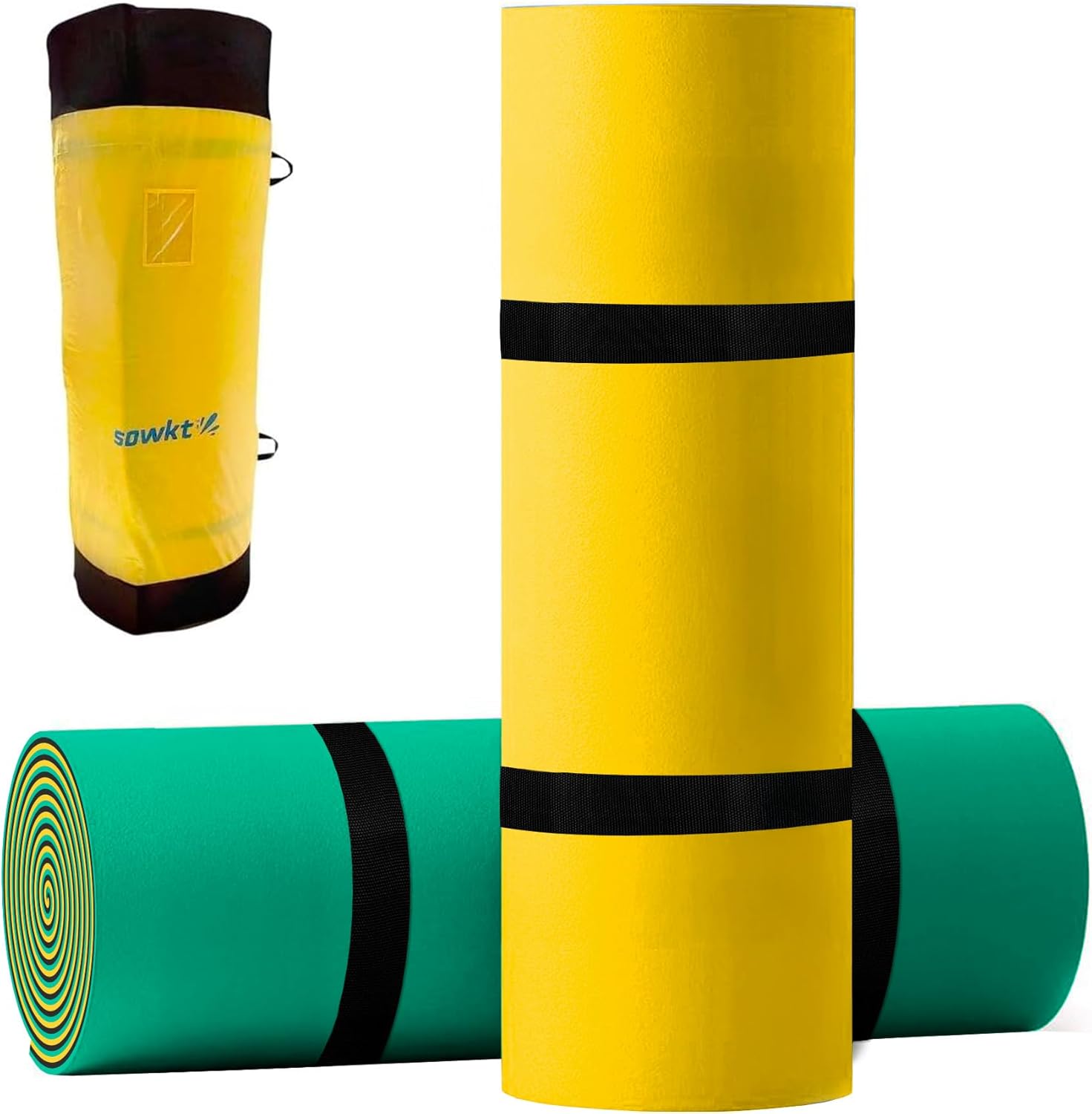 Premium Floating Mat for Lakes and Pools (8x4 ft) - Water Mat, Floating Dock, Floating Pads for Water - Lake Floats for Adults and Kids for Unlimited Fun!
