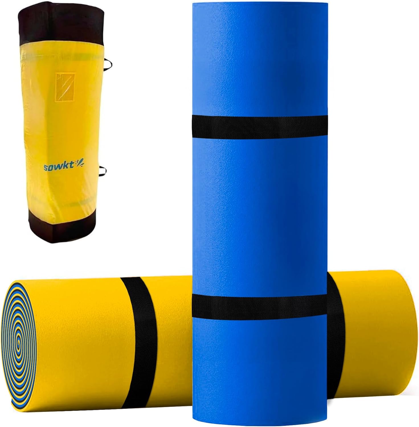 Premium Floating Mat for Lakes and Pools (8x4 ft) - Water Mat, Floating Dock, Floating Pads for Water - Lake Floats for Adults and Kids for Unlimited Fun!