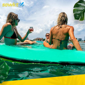 Premium Floating Mat for Lakes and Pools - Extra Large (18 x 6 feet) Water Mat Floating Dock - Lake Floats for Adults and Kids for Unlimited Fun!