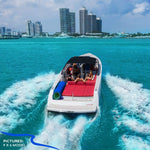 Load image into Gallery viewer, Floating Island For Lakes or Pools - 9 X 6 FEET (BLUE/GREEN)
