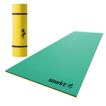 Load image into Gallery viewer, Floating Island For Lakes or Pools - 18 X 6 FEET  (GREEN/YELLOW)
