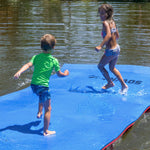 Load image into Gallery viewer, Floating Island For Lakes or Pools - 12 X 6 FEET (RED/BLUE)
