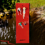 Load image into Gallery viewer, Floating Island For Lakes or Pools - 18 X 6 FEET  (BLUE/BLACK/RED)
