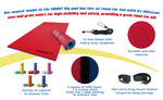 Load image into Gallery viewer, Floating Island For Lakes or Pools - 12 X 6 FEET (RED/BLUE)
