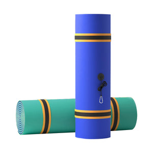 Floating Island For Lakes or Pools - 12 X 6 FEET (BLUE/GREEN) NEW COLOR COMBO!